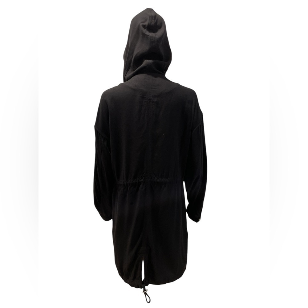 Love Tree Women's Black Hooded Jacket size Medium - Picture 4 of 5